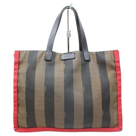 fendi stripe tote